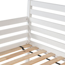Beliani Daybed Wood Theza 90 X 200 Cm (Eu Single) White - thumbnail 8
