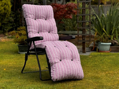 Glendale Garden & Leisure Glendale Garden Relaxer Replacement Cushion Only - Purple Stripe