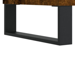 Berkfield Sturdy Tv Cabinet Smoked Oak 150X30X44.5 Cm Engineered Wood - thumbnail 9