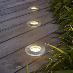 Long Life Lamps Company Outdoor Ground Walkover Lights Gu10 Ip67 Round Decking Light Stainless Steel Gl10 - thumbnail 9