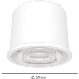 Loops Stylish Modern White Ceiling Spotlight For Indoor Home Decor - thumbnail 4