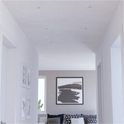 Loops Stylish Modern White Ceiling Spotlight For Indoor Home Decor - thumbnail 6