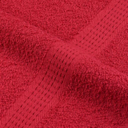 Berkfield Sauna Towels 10 Pcs Red 80X200 Cm 360 Gsm 100% Cotton - thumbnail 7
