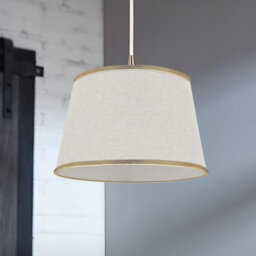 3 Pack Fabric Coolie Lampshades 22Cm Off White Ceiling Light Shades Pendant Lamp Shades - thumbnail 7