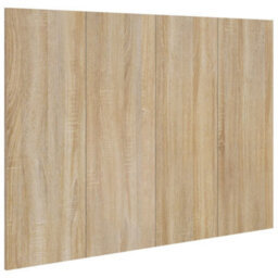Berkfield Bed Headboard Sonoma Oak 120X1.5X80 Cm Engineered Wood - thumbnail 2