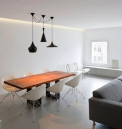 Vintage Golden Pendant Light Elegant Wide Ceiling Fixture - thumbnail 6