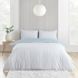 Catherine Lansfield Meadowsweet Floral Blue Duvet Cover Set Single Bedding Set - thumbnail 2