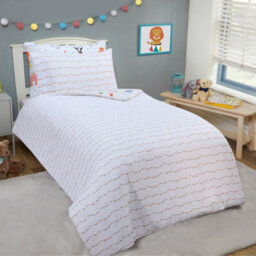 Smart Living Luxury Easy Care Circus Reversible Duvet Cover  With Pillowcases - thumbnail 2