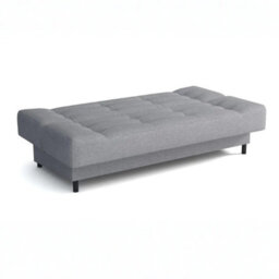 Livia 3 Seater Sofa Bed Sleeping Function Freestanding Compact Living Room Orange - thumbnail 3