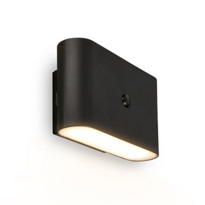Briloner Cordless Wall Light Rechargeable Lamp Up & Down Motion Sensor Stick-On 3W, 270Lm Black - image 1