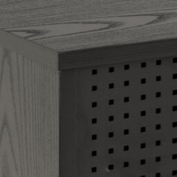 Furniture To Go Angus Wide Tv Unit In Ash Black - thumbnail 7