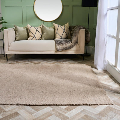 OHS Fluffy Teddy Rug Soft Rugs Bedroom Carpet Area Mat - image 1