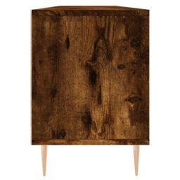 Berkfield Tv Cabinet Smoked Oak 150X30X44.5 Cm Engineered Wood - thumbnail 7