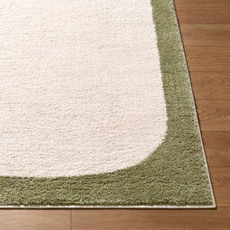 Livabliss Fossay Shaggy-Washable Cream Green Modern High Pile Living Bedroom Rug 160 X 213 Cm Easy Care, Non Shedding - thumbnail 5