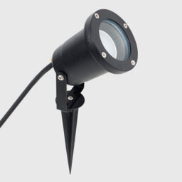 Valuelights Derwent 4 Pack Modern Ground Spike Wall Mount Ip65 Rated Outdoor Lights In Black Finish - thumbnail 4