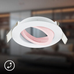 Briloner Set Of 3 Recessed Downlights Spotlights Slim Adjustable Gu10 Ceiling Lights - thumbnail 3