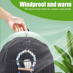 Protective Cover For Bird And Parrot Cages, Round Cages 30 To 40 Cm In Diameter 65 70 High, Cage Not Included. - thumbnail 5