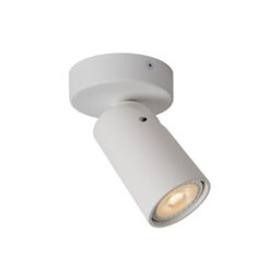 Lucide Xyrus Modern Ceiling Spotlight 9Cm - Led Dim To Warm - Gu10 - 1X5W 2200K/3000K - White - thumbnail 1