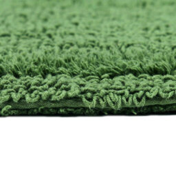 Homescapes Luxury Reversible Cotton Bath Mat - Fern Green - thumbnail 5