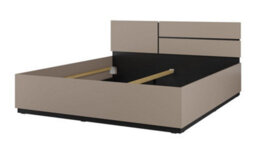 Arte Kross 184Cm Eu Super King Bed In Rich Congo - Elegant 180X200Cm Frame With Versatile Headboard Configurations - thumbnail 2