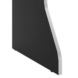 Birlea Enzo Gaming Computer Desk Black & Silver - thumbnail 7