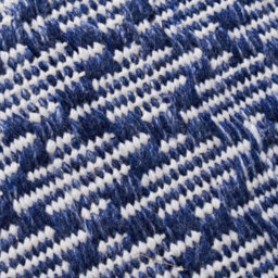 Pacific Lifestyle Indoor And Outdoor Denim Blue And White Ikat Scatter Cushion - thumbnail 5