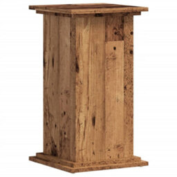 Walplus Plant Stand Old Wood 33X33X60 Cm Engineered Wood - thumbnail 2