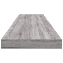 Berkfield Wall Shelves 4 Pcs Grey Sonoma 100X10X1.5 Cm Engineered Wood - thumbnail 5