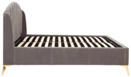 Gfw Pettine 150Cm End Lift Ottoman Bed King Size Grey - thumbnail 5