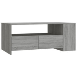 Berkfield Coffee Table Grey Sonoma 102X55X42 Cm Engineered Wood - thumbnail 2