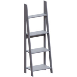 Lassic Vida Designs Bristol Grey 4 Tier Ladder Bookcase Freestanding Open Shelf (H)1410mm (W)460mm (D)330mm - thumbnail 6