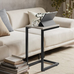 Sobuy Fbt44-Hg Side Table, Modern Coffee Table Sofa Table Telephone Table Lamp Table,grey,w30Xd40Xh60 - thumbnail 8