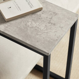 Sobuy Fbt44-Hg Side Table, Modern Coffee Table Sofa Table Telephone Table Lamp Table,grey,w30Xd40Xh60 - thumbnail 4