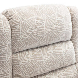 More4Homes Ashfield Electric Fabric Single Motor Riser Rise Recliner Lift Mobility Tilt Chair Cream - thumbnail 4