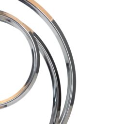 Inlight Dia Spiral Round Polished Shiny Chrome Effect Table Light - thumbnail 8