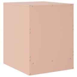 Berkfield Bedside Cabinet Pink 34.5X39X44 Cm Steel - thumbnail 9