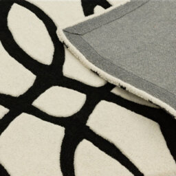 White Wool Handmade Luxurious Modern Easy To Clean Abstract Dining Room Bedroom And Living Room-160Cm X 230Cm - thumbnail 5
