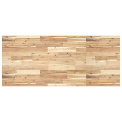 Berkfield Bathroom Vanity Top Untreated 120X60X2 Cm Solid Wood Acacia - image 1