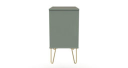 Fuji 3 Drawer Chest In Reed Green (Ready Assembled) - thumbnail 2