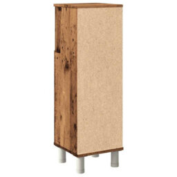 Berkfield Bathroom Cabinet Old Wood 30X30X95 Cm Engineered Wood - thumbnail 6