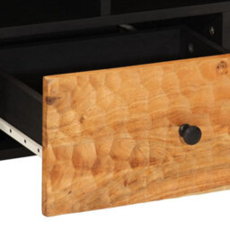 Berkfield Tv Cabinet 100X33X46 Cm Solid Wood Acacia - thumbnail 9