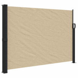 Berkfield Retractable Side Awning Beige 140X600 Cm - thumbnail 2