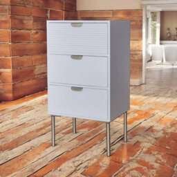 Minster Chest Of Drawer - Wood - L30 X W40 X H75 Cm - White - thumbnail 4