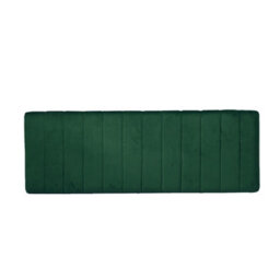 Living And Home Green Modern Velvet Upholstered Storage Ottoman Bench With Padded Wood Legs W 1260 X D 440 X H 460 mm - thumbnail 4