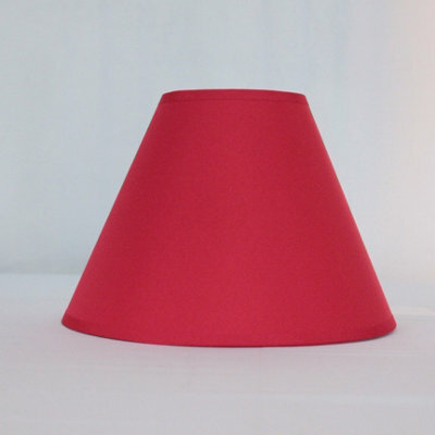 Luxury Coolie Lamp Shade Cotton Ceiling Hanging Pendant Light - Red - image 1