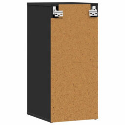 Berkfield Durable Shoe Cabinets 2 Pcs Black 32X35X70 Cm Engineered Wood - thumbnail 7