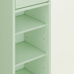 Sobuy Bzr34-Ii-Gr,tall Bathroom Storage Cabinet - Slim Bathroom Unit,compact Bathroom Furniture,light Green,w20Xd20Xh180 - thumbnail 8