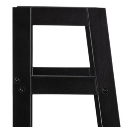 Wyld Haus Florence Black Step Ladder Bookcase 4-Shelf Freestanding - thumbnail 6