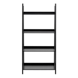 Wyld Haus Florence Black Step Ladder Bookcase 4-Shelf Freestanding - thumbnail 4