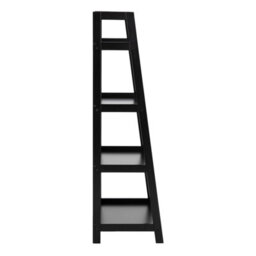 Wyld Haus Florence Black Step Ladder Bookcase 4-Shelf Freestanding - thumbnail 5